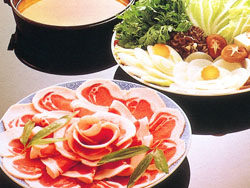 보탄 나베 요리